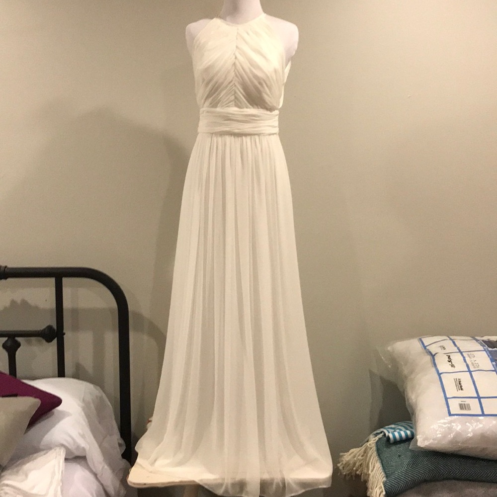 Ivory long dress